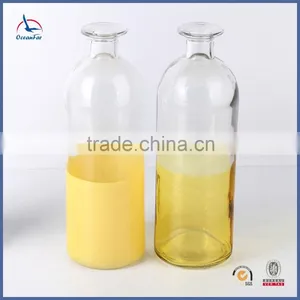 Colored Cylindrical Decorative Glass Vase Cheap Price Home Goods Vase thumbnail-6