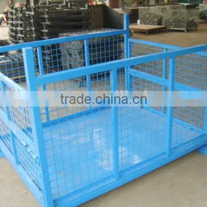 Warehouse Storage Folding Wire Container thumbnail-1