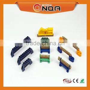 PCB Screw Busbar Barrier Brass Busbar Terminal Block Terminal Blocks thumbnail-1