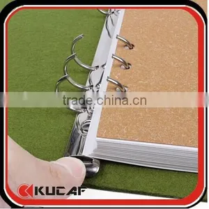 Wholesale Notebook a5 Ring Binder Notebook With Felt Cover thumbnail-1