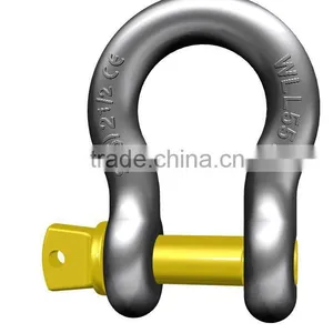 Drop Forged Hardware Alloy Steel/carbon Steel Lifting Hoist BW Shape High Strength Shackle(alloy Steel) thumbnail-1