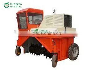 Chicken Manure Fertilizer Compost Pellet Turning Machine , Agricultural Tractor Compost Machine thumbnail-1