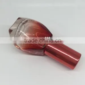 High Quality10ml Red Cylindrical Round Perfume Glass Bottle for Men and Women thumbnail-2