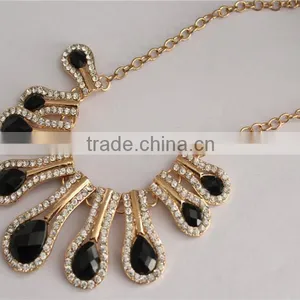 Fashion Charm Women Necklace Water Drop Metal Necklace Wholesale thumbnail-2