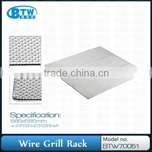 Microwave Oven Wire Mesh Rack For Roast,,Barbecue BBQ Grill thumbnail-1