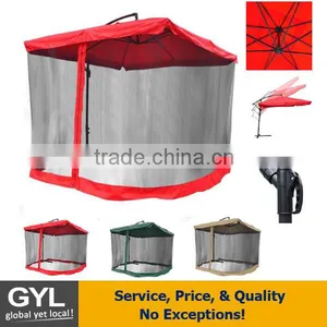 Good Quality Garden Patio Umbrella With Mosquito Mesh thumbnail-1