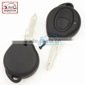 Good Price Peuguot Key Shell for 206 Blank 2 Button no Logo Car Key for Peugeot Romote Key Shell thumbnail-3