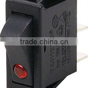 3pin Mini Rocker Switch Chzjcz*1-/Rocker Switch 2/*-122/*-/ *-12 Oval Ellipse With Lighted thumbnail-5