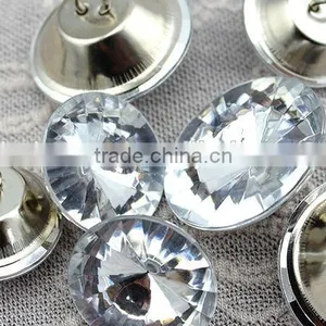 20mm Wholesale Custom Crystal Rhinestone Button for Sofa thumbnail-1