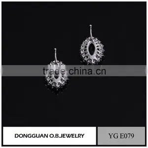 Dubai Gold Jewelry Earring New 2016 Latest Zirconal Earring Designs thumbnail-3