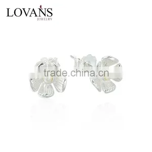 Freshwater Pearl Jewelry,Latest Design of Pearl Earrings for Women FE279 thumbnail-1