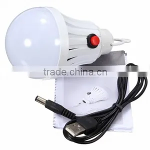 5W Portable Reading Flashlight Lamp / USB Charging LED Night Light Bulb / Led Mini Light Bulb Lamp thumbnail-2
