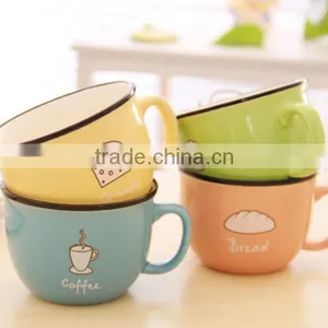 High Quality Cute Creamic Lovers Breafast Cup/coffee Mug/milk Cup/tea Cup thumbnail-1
