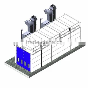 JF Room Paint Bake Car/truck/furniture Spray Booth Big Workpiece Painting Baking ( CE Certification 2 Years Warranty Time) thumbnail-2
