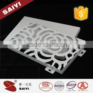 High Quality Art Aluminum Carving Plate, Artistic Aluminum Ceiling thumbnail-1