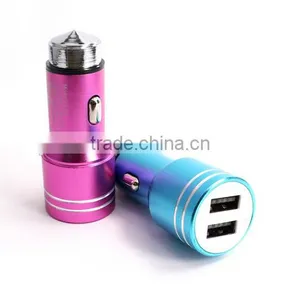 Cheap Car Accessories Dual Usb Car Charger Unique Car Charger From Topshion in thumbnail-4