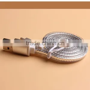 Crystal Flat Cable for Samsung, for Samsung Micro Usb Cable Charger, Andoid Usb Cable thumbnail-4