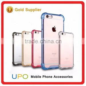 [UPO] Wholesales 2 in 1 Hybrid Tpu pc Shockproof Transparent Back Cover Phone Case for IPhone 7 thumbnail-1