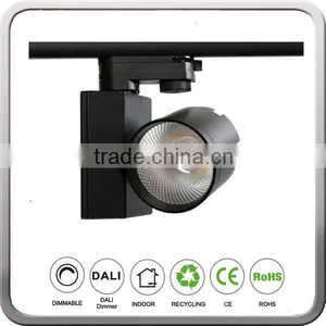 Strobeless Flick Free 30 Watts Track Rail Lights With Citizen COB LED Track Light 100Lm/W 97Ra thumbnail-6