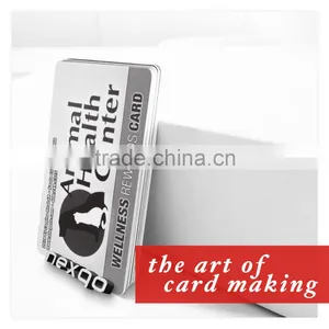 Customized Shape Quality Printing Plastic Business Gift Cards thumbnail-1