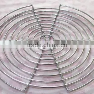 Fan Guard Grid /wire Fan Guard /steel Fan Grid ,Powder Coating Steel Wire Fan Guard for Fan Protection Grid ,condenser Fan Cover thumbnail-1