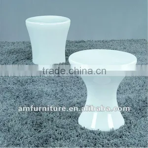 Modern High Gloss Finishing Fiberglass Stool thumbnail-1