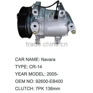 Auto A/C Compressor For NISSAN Navara thumbnail-1