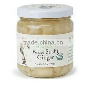 Pink Pickled Sushi Ginger in PET or Glass thumbnail-1