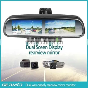 4.3 Inch OE-style Multiple Display LCD Monitor Auto Dimming Rearview Mirror for Backup Camera thumbnail-4