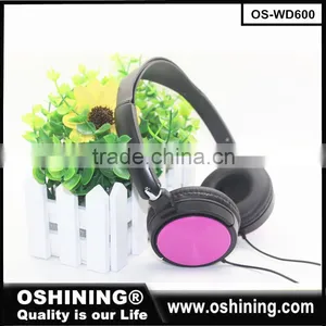 Wholesale High Quality Colorful Stereo Music Gamer Mp3 Player Sport Foldable Headphones thumbnail-2
