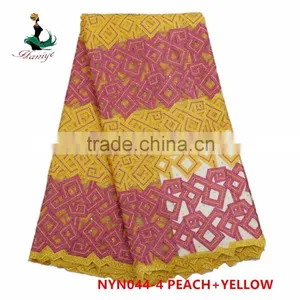 2016 Haniye African Accessories Tulle Lace Fabric For Women Dress/NYN44 thumbnail-1