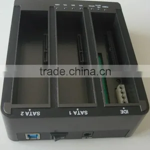 Factory 3 Bay Sata Ide Hdd Docking Station thumbnail-1