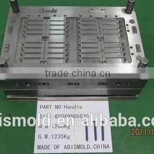 16 Cavities Overmold for Shaver Handle Plastic Injection Mould and Moulding Mould Maker thumbnail-3