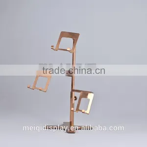 Unique Non-standard Stainless Steel Wallet Handbag Display Rack thumbnail-3