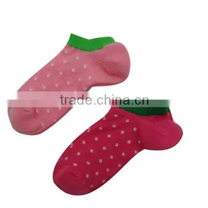 GSW-56 Wholesale Custom High Quality Bright Colorful Cotton Ladies Women Ankle Socks thumbnail-1