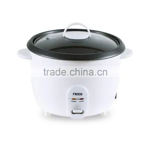 5 Cups Electric Drum Rice Cooker With Steaming Basket thumbnail-3