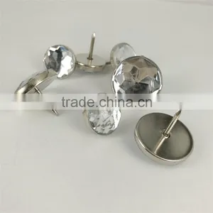 New Arrival Trendy Style Round Acrylic Rhinestone Buttons From China thumbnail-1