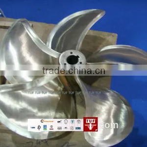 B Type 889mm Four Blade CU3 Marine Fixed Pitch Propeller thumbnail-1