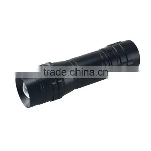 Aluminium Alloy Flashlight 3AAA Battert High Lumen With Convex Lens thumbnail-2