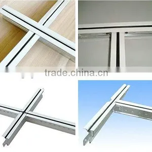 Standard Plain/ Flat Ceiling t Grid / Tee Bars/t Bar for False Ceiling thumbnail-2