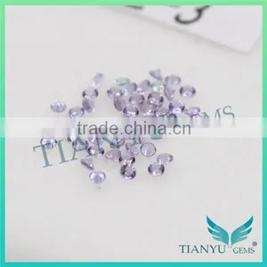 Wholesale Loose Artificial Gemstone #NZ-3 Round Brilliant Cut Color Change Nano Sital Gems Stone for Jewelry Price thumbnail-1