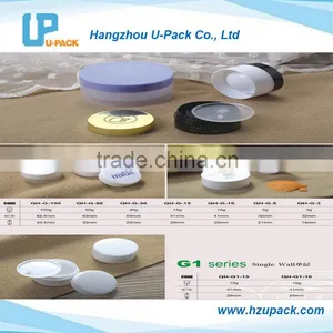 Popular 100ml Round Face Cream PP Mrterial Cosmetics Packaging Bottle thumbnail-1