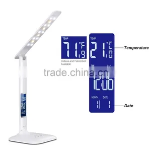 Modern Desk Lamp Dimmable Reading Light With Temperatures, 3 Color Mode,5-Level Dimmer thumbnail-1