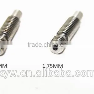 Stainless Steel Throat 3D Printer Throat Hot End for 1.75mm Filament With Teflon Tube thumbnail-1