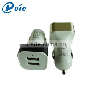 Wholesale Brand New Fashional Design 12v Solar Car Battery Charger 5V 2.1A Output 2 Usb Car Charger thumbnail-4