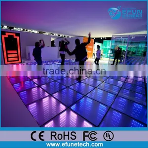 Portable DMX Dance Floor Tile, Nightclub/bar/disco Led 3D Effect Dance Floor Lights thumbnail-1