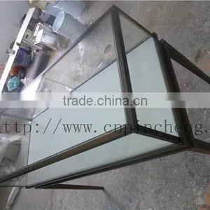 Hot Sale Floor Standing Metal Jewelry Display Cabinet /stailess Steel Jewelry Display Counter thumbnail-4