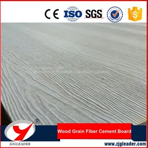 Wood Grain Fiber Cement Both Internal External Wall Cladding thumbnail-2