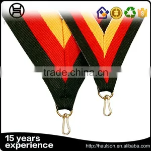 Custom Wholesale High Quality Silk Screen Print Woven Polyester Nylon Lanyard Ribbon Manufacturing thumbnail-1