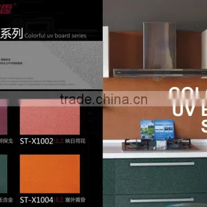 UV Mdf in Fireboard High Glossy uv Panels for Kitchen Cabinet thumbnail-3
